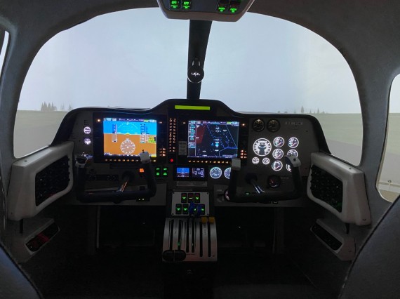 FNPT II MCC approved flight simulators