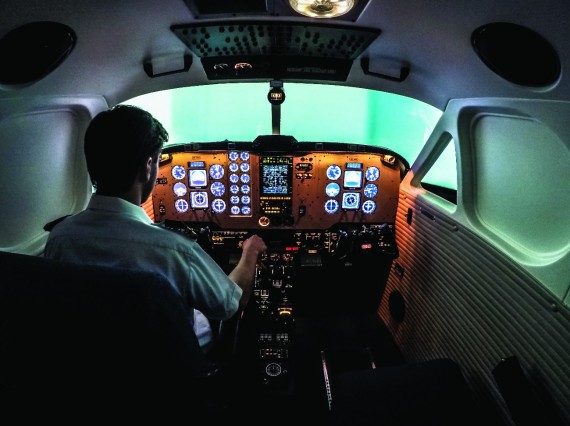 FNPT II MCC approved flight simulators