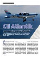 Cíl Atlantik: Zataženo, spodní hladina oblačnosti 4000 ft, tu a tam přeháňka...