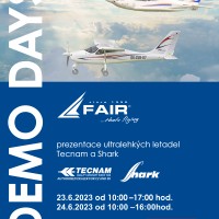 Demo dny 23.6. - 24.6.2023 Tecnam a Shark