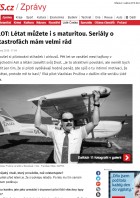 PILOT: Létat můžete i s maturitou. Seriály o katastrofách mám velmi rád