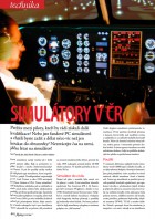 Flight simulators in the Czech Republic: Are you a pilot looking for higher qualifications, or a PC simulator fan?