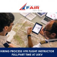 HIRING PROCESS VFR FLIGHT INSTRUCTOR FULL/PART TIME AT LKKV